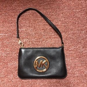 Black Michael Kors Wristlet